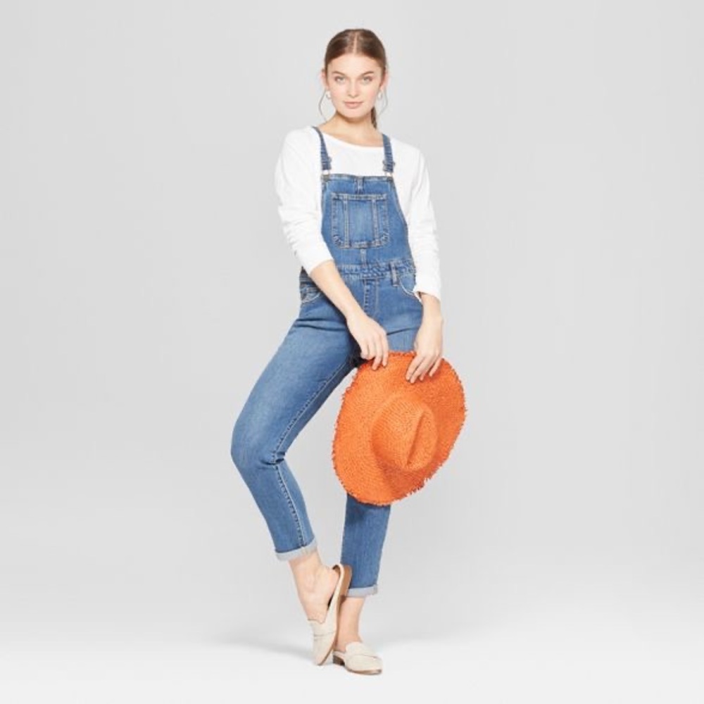 Denim overalls